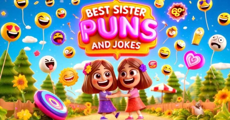 160+ Best Sister Puns and Jokes 60+ Hilarious One-Liners You Need to Share