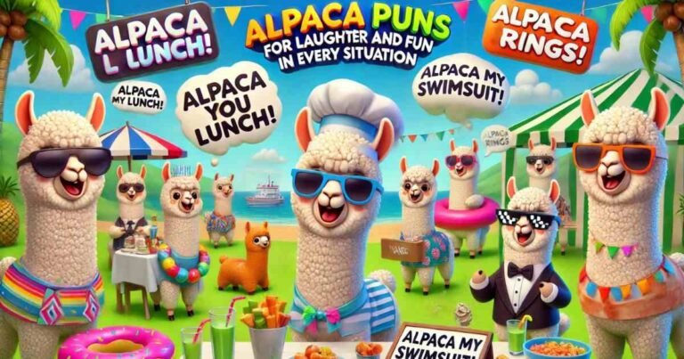 210+ Alpaca Puns for Laughter and Fun in Every Situation