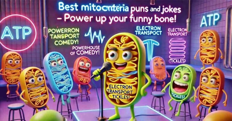 210+ Best Mitochondria Puns and Jokes Power Up Your Funny Bone