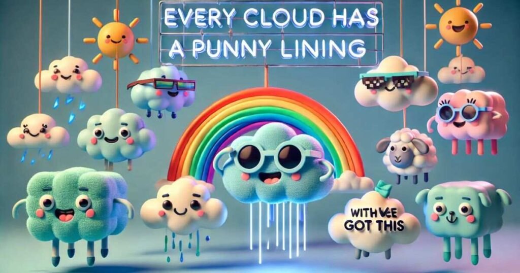 Every Cloud Has a Punny Lining