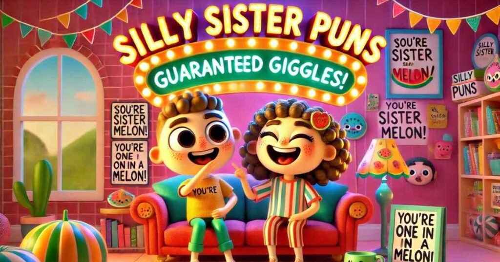 Silly Sister Puns Guaranteed Giggles