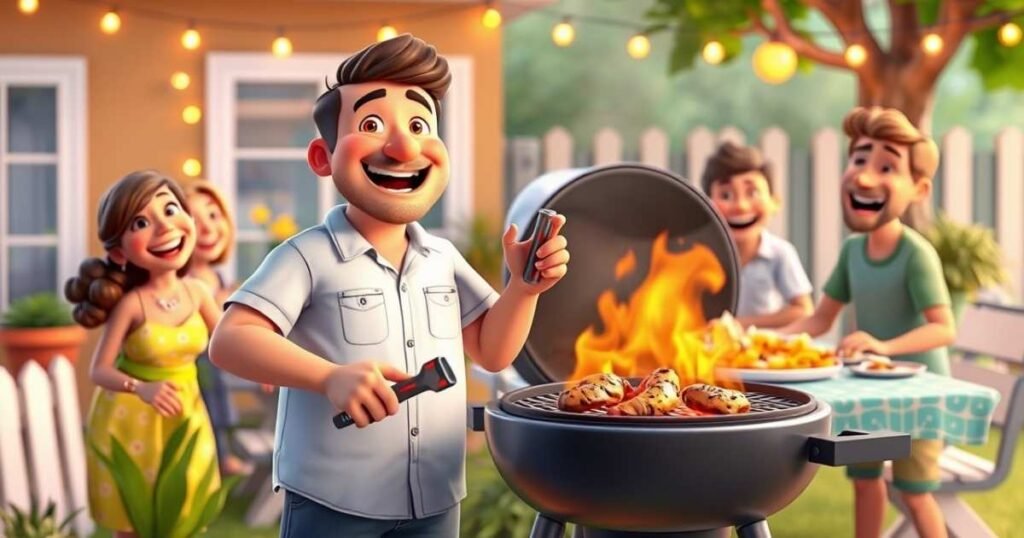 Barbeque Dad Jokes and Puns