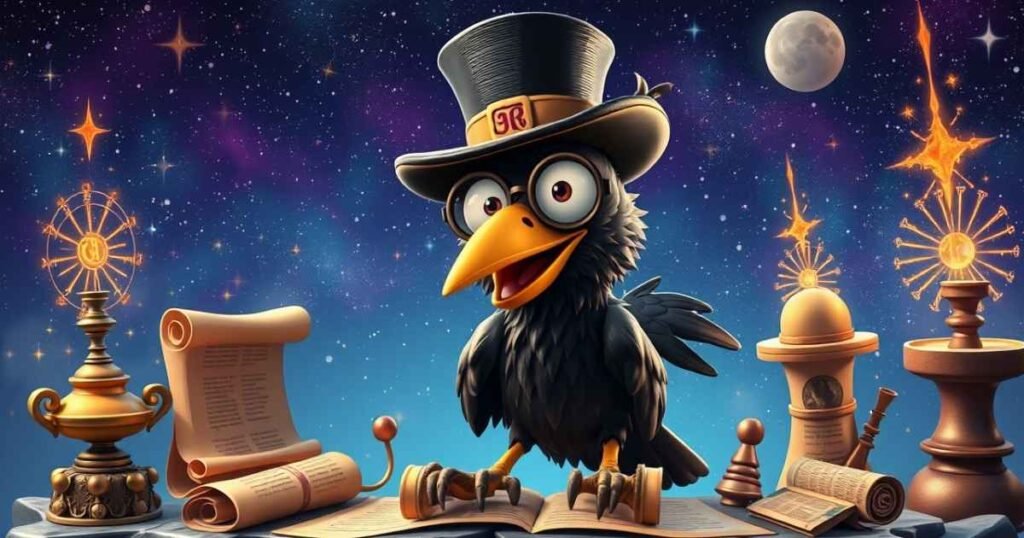 Crow Puns and Their Role in Folklore and Mythology