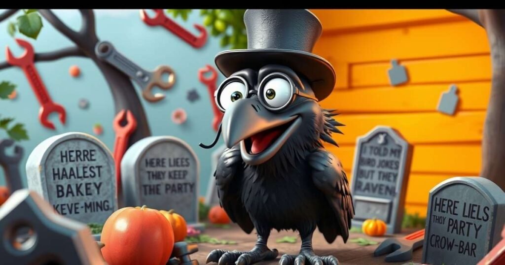 Exploring the Dark Humor in Crow Puns