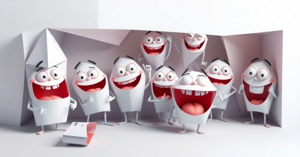 Folded Humor The Art of Paper Puns