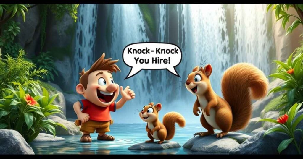 Knock Knock Jokes Jokes About Waterfalls
