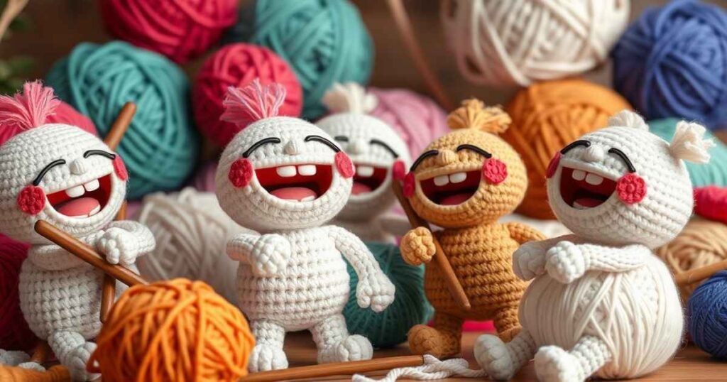 Short crochet puns for quick laughs