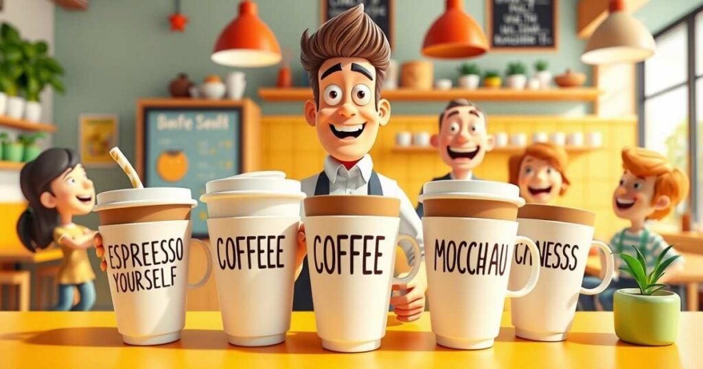 Starbucks Order Puns Customize Your Comedy
