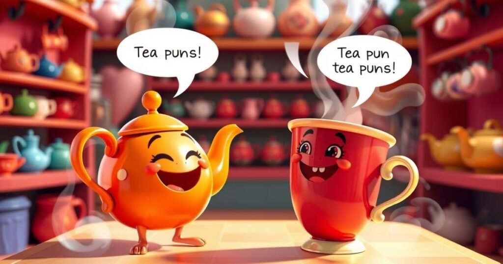 Steeped in Laughter Funny Tea Puns That Will Brew You Away
