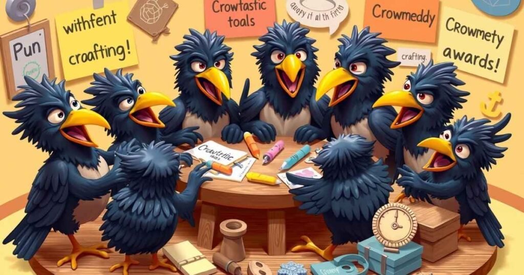 The Art of Crafting Clever Crow Puns