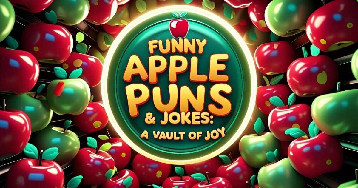 160+ Funny Apple Puns & Jokes A Vault of Joy