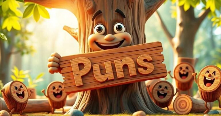 80+ Best Wood Puns Laugh Harder Than Lumberjack For (2025)