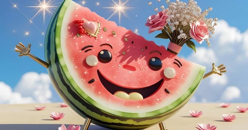 Cute and romantic watermelon puns