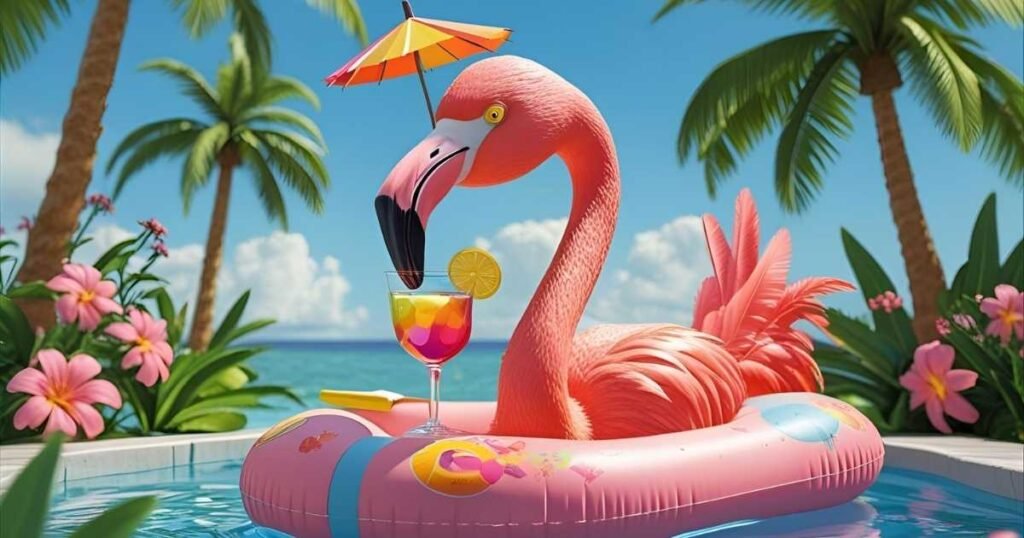 Flamingo Puns for Social Media