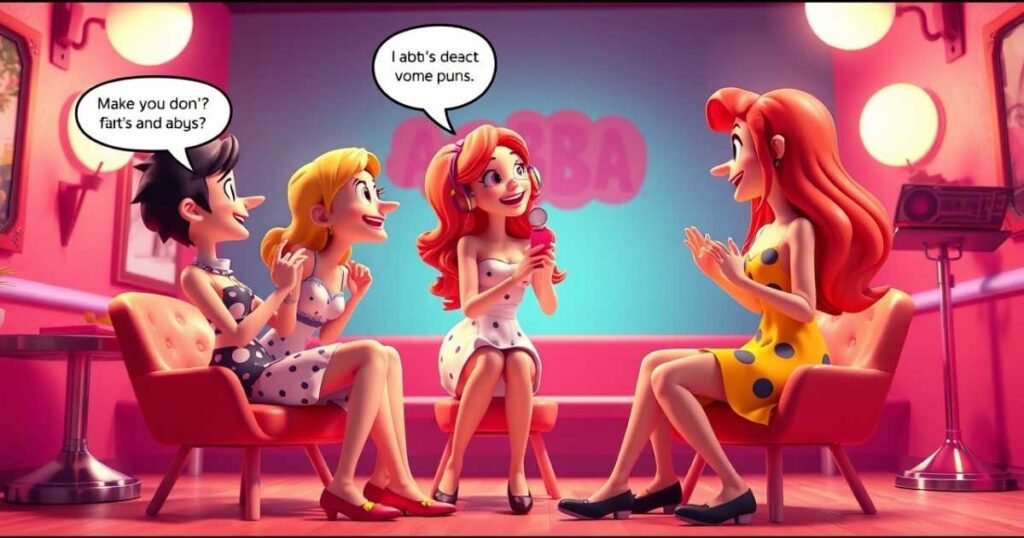 Flirty Abba Puns & Jokes
