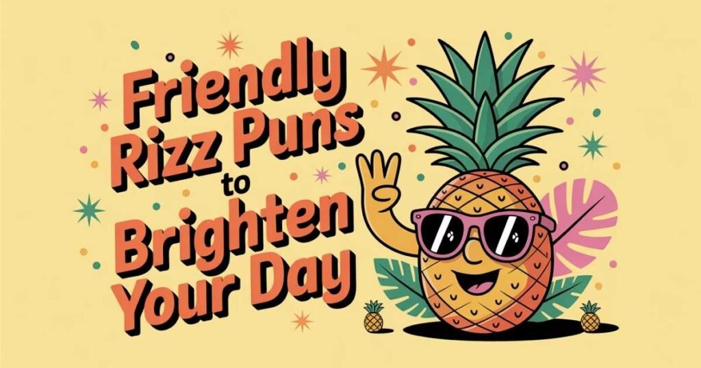 Friendly Rizz Puns to Brighten Your Day
