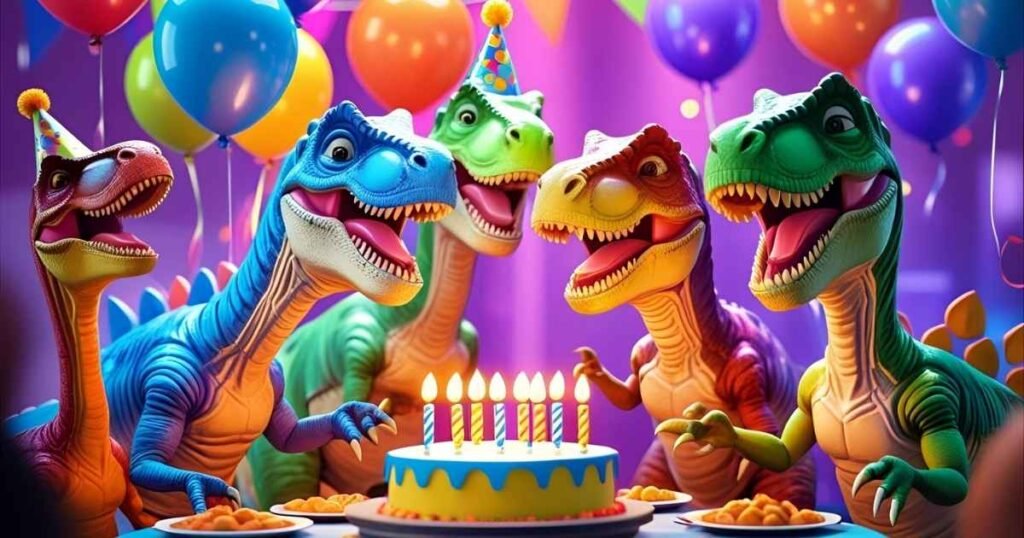 Pop Culture Dinosaur Birthday Jokes