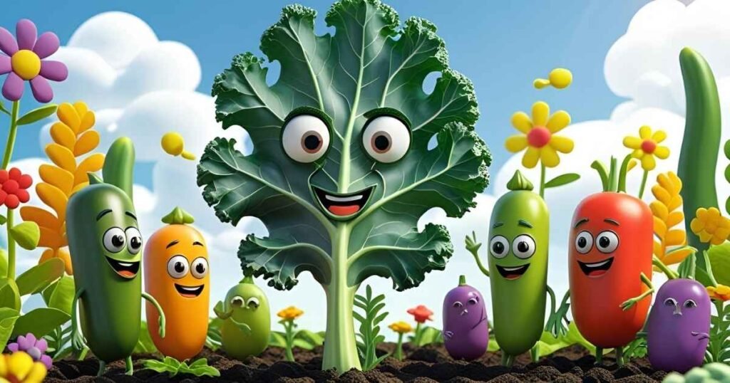 Question-answer kale puns