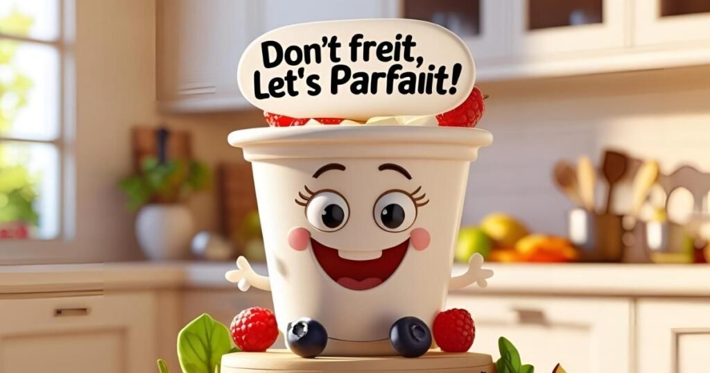 Question-answer yogurt puns