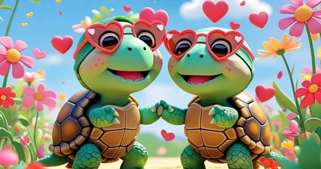 Turtle puns about love