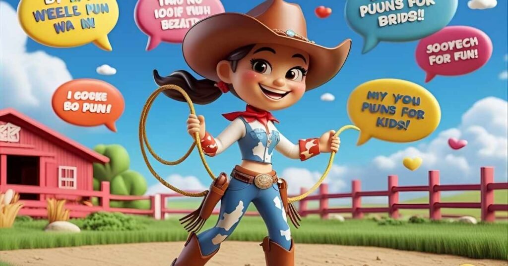 Cowgirl Puns for Kids 