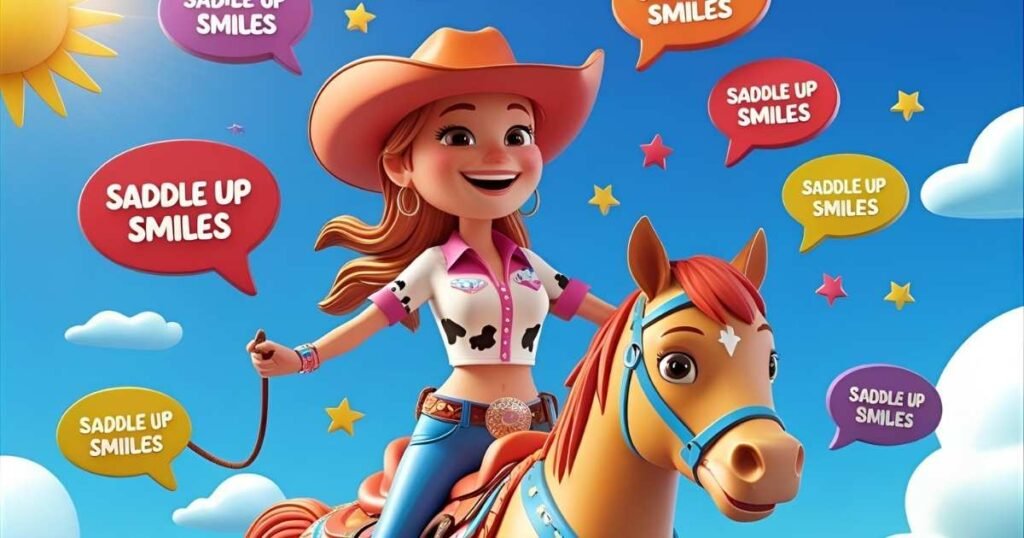 Cowgirl Puns for Social Media