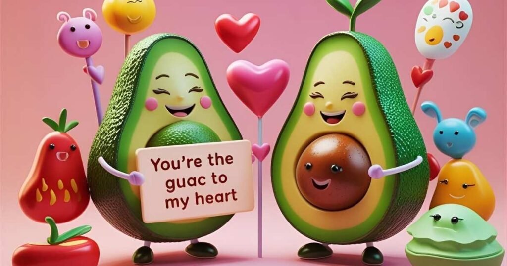 Cute Food Valentines Puns
