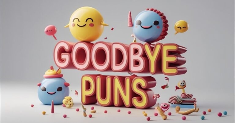 Goodbye Puns